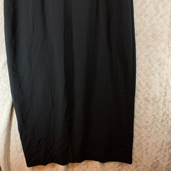 Jessica Howard Womens 12 Sheath Dress Black Cocktail Party Sparkly Sleeveless - Picture 4 of 15